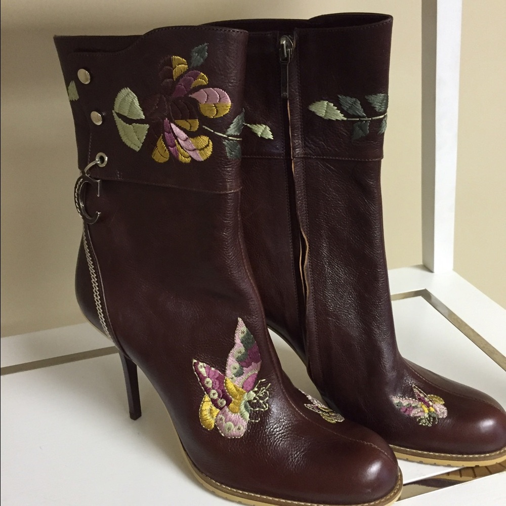 Christian Dior Leather Bootie